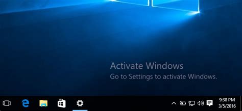 Activate windows message on screen